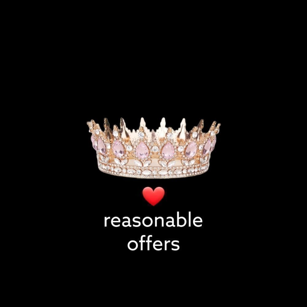 𝅺CROOKED crown 👑 ❤ Reasonable offers